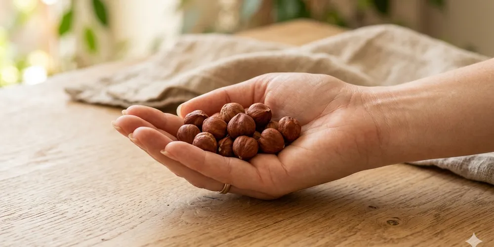 Superfood Haselnuss: Warum 30g am Tag dein Herz schützen