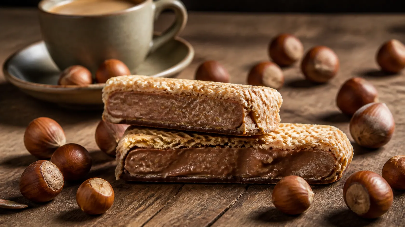NEOH Crispy Cream: Waffelriegel mit Milch-Haselnusscreme ohne Zuckerzusatz